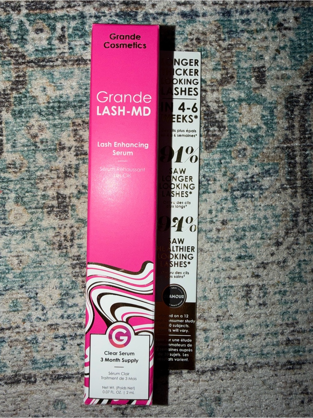 GrandeLASH-MD Lash Enhancing Serum — Pink